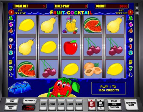 Игровой автомат Fruit Cocktail от Igrosoft
